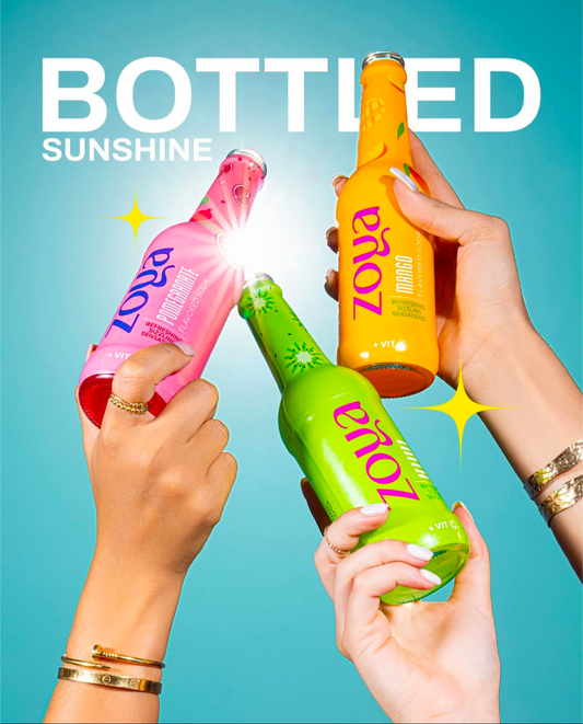 Zoya sparkling soda 12 bottles per box