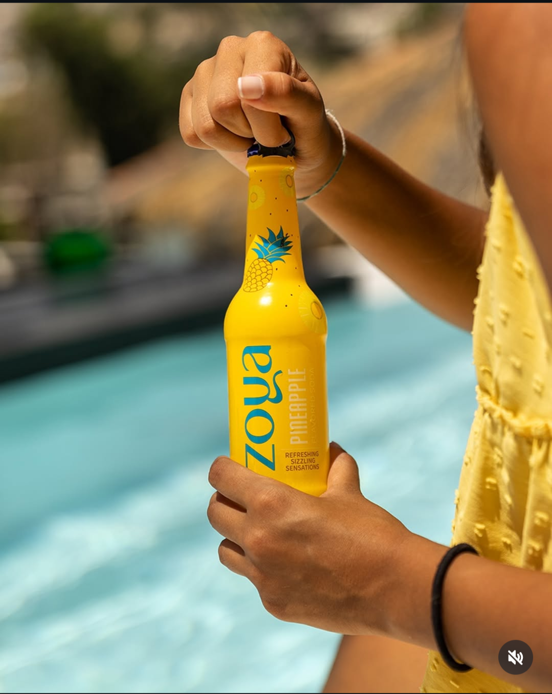Zoya sparkling soda 12 bottles per box