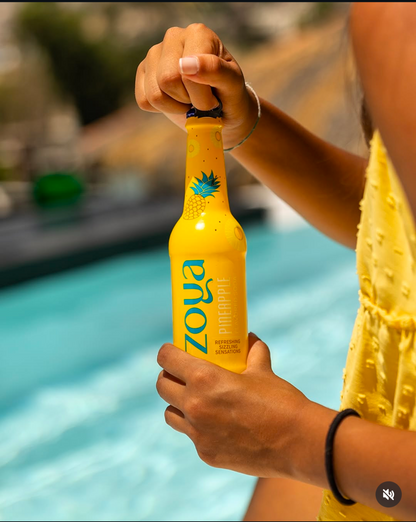 Zoya sparkling soda 12 bottles per box